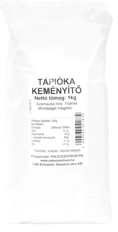 tápióka keményítő