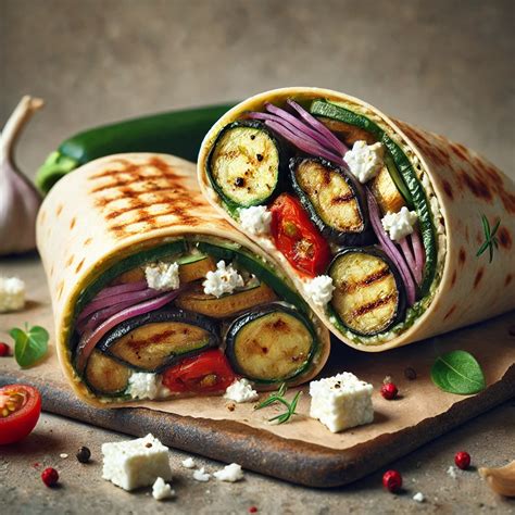 mediterrán csicseriborsós wrap összetevői