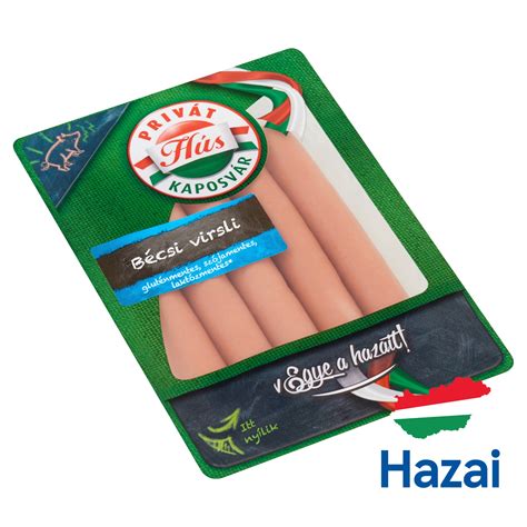 Virsli a csomagolásban
