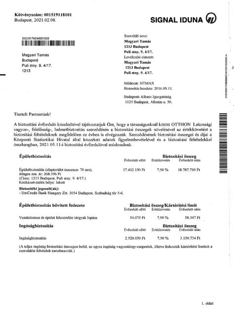 Lakásbiztosítási kötvény