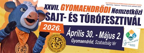 Gyomaendrődi Nemzetközi Sajt- és Túrófesztivál logója