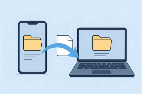 Fájlok áthúzása telefon és PC között