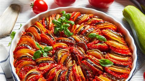 Ratatouille színes zöldségekkel
