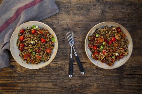 Búzaszemek és bulgur szemcsék összehasonlítása