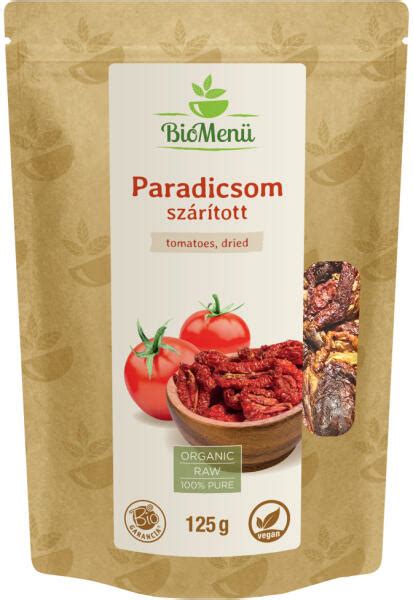 Szárított paradicsom likopin tartalom