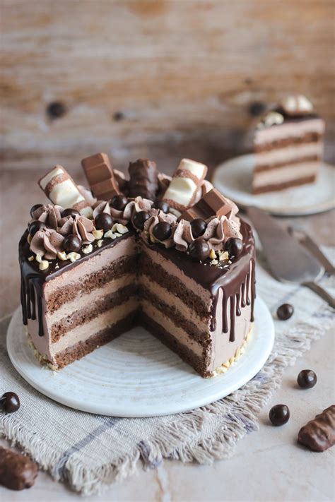 Nutella torta csokiganache-val
