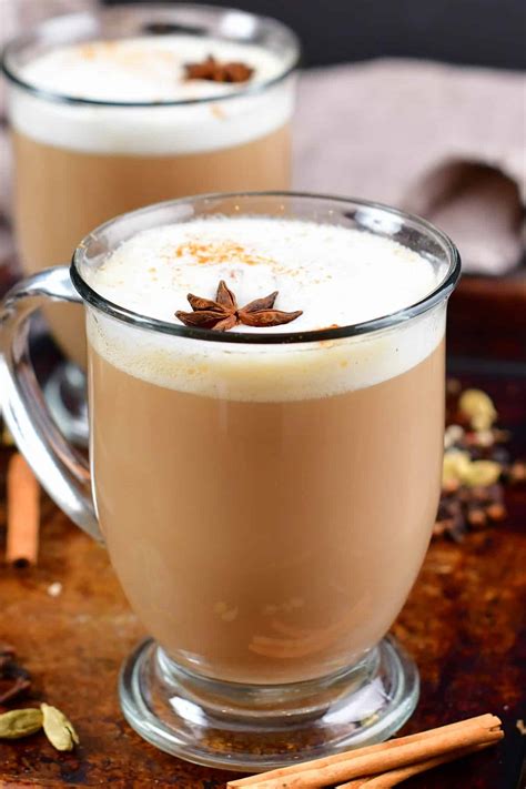 Chai latte filteres elkészítése
