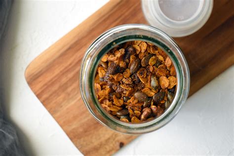Kész házi granola üvegben