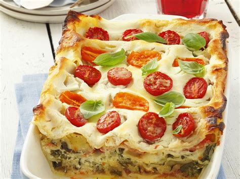 vegetáriánus lasagne