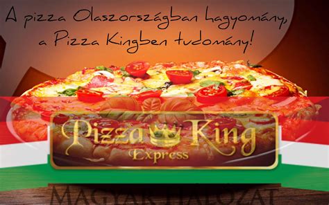 Pizza King logó és KajaPontok vizuális ábrázolása