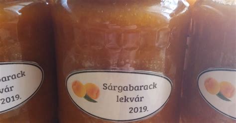 Sárgabarack krémlikőr hozzávalók