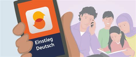 Einstieg Deutsch alkalmazás felülete