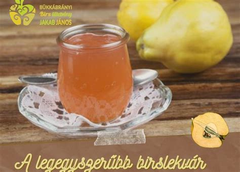 birsalma és birsalmalekvár