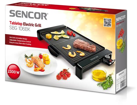 Sencor SBG 104BK elektromos asztali grill