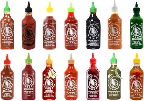 A sriracha szósz főbb összetevői diagram