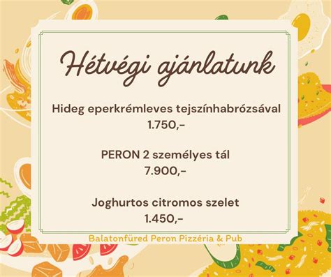 Peron Pizzeria belső tér illusztráció