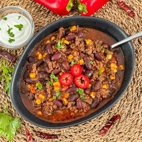 Chilis bab tál friss korianderrel