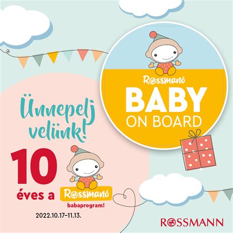 Rossmanó babaprogram tájékoztató