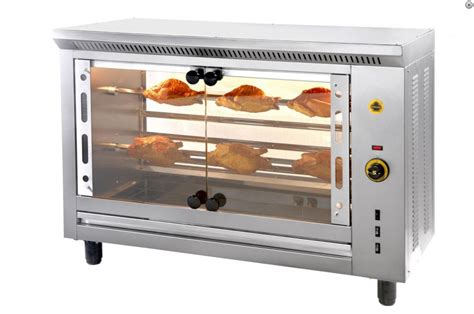 Ipari grillcsirke sütő