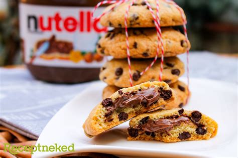Nutellával töltött keksz