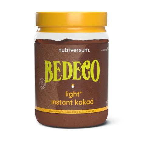 Nutriversum termékek Bedeco ízesítéssel