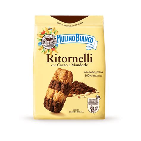 Mulino Bianco Ritornelli keksz egy csésze kávéval