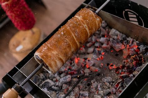 Különleges töltött kürtőskalács