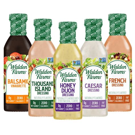 Walden Farms termékek választéka