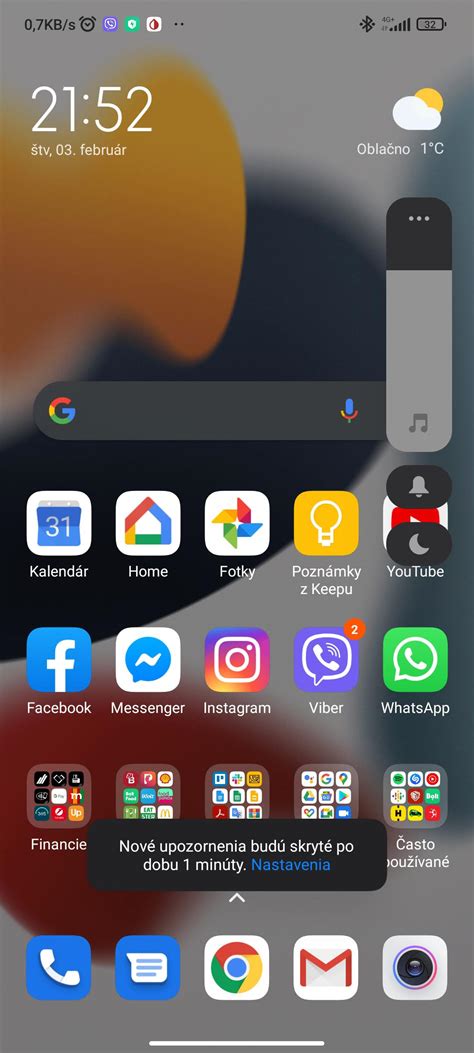 Telefon képernyő: életmód alkalmazás