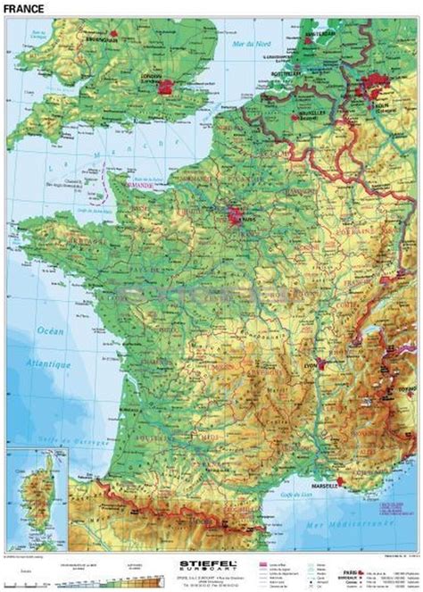 Francia sajtfajták térképe