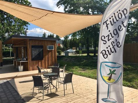 Sziget Büfé bejárat