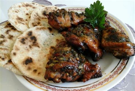 Jerk csirke grillezése
