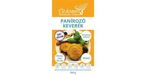 Különböző panírozó alapanyagok