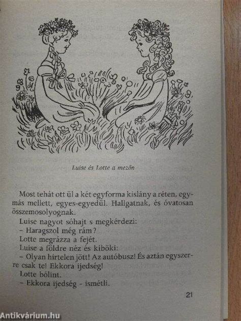A két Lotti könyvborító