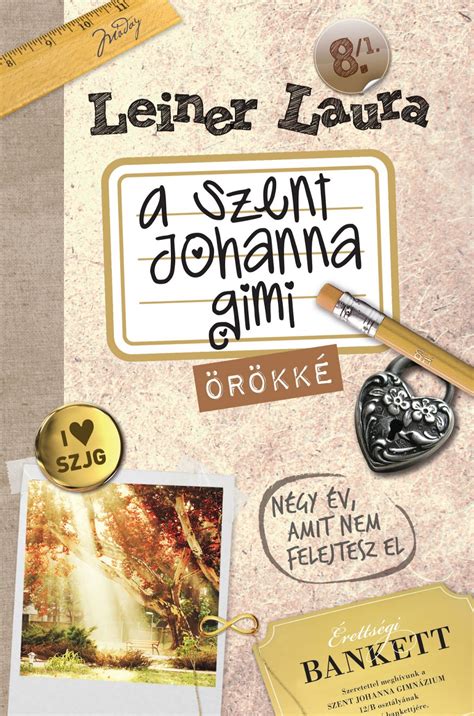 Szent Johanna Gimi könyvsorozat borítói