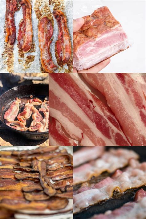 Bacon csomagolás összetevőkkel