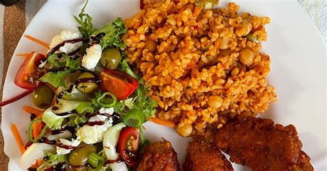 Bulgur mint köret