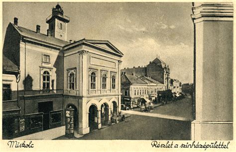 Régi miskolci utcakép