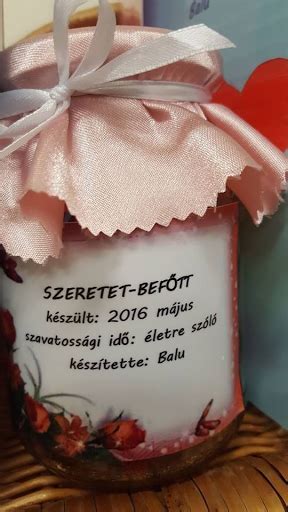 Szeretet-befőtt inspiráció