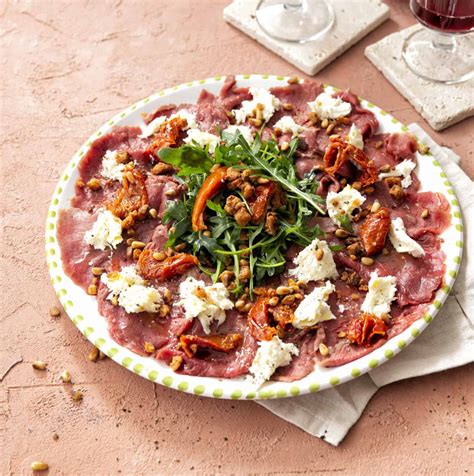 Carpaccio tálalása kép