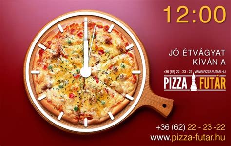 Futár pizza szállítással