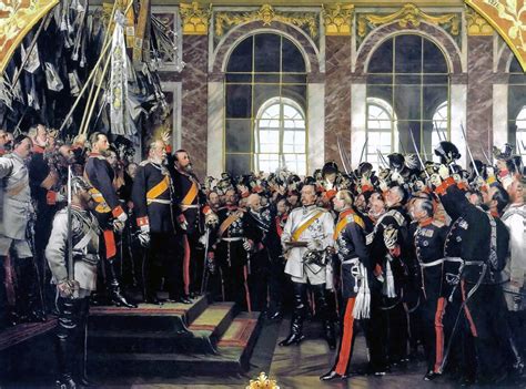 A Német Birodalom kikiáltása a versailles-i palota tükörtermében