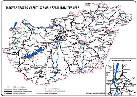 Magyarország vasúti térképe