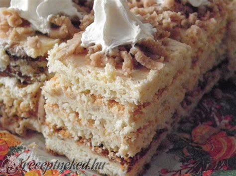 Mikulás torta szelet