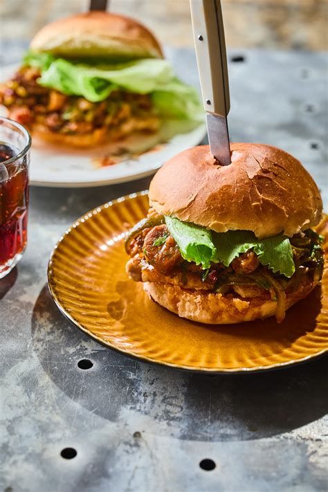 Csülkös hentes burger illusztráció