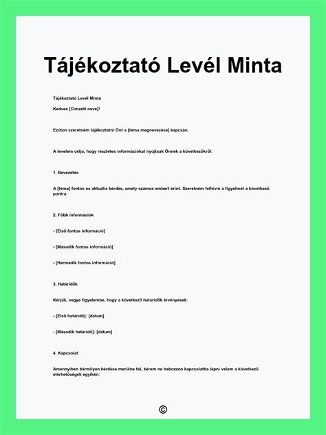 A menzai étkezésről szóló tájékoztató