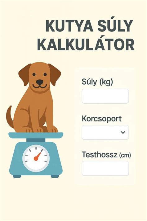 kutya egészséges súly