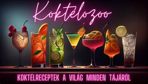 Tequila koktélok válogatása