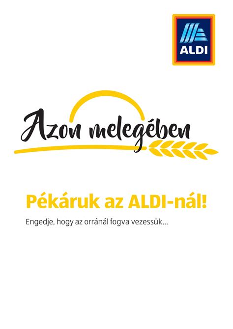 Különböző csomagolású ALDI pékáruk