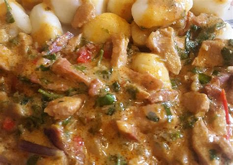 Mustáros sertés tokány